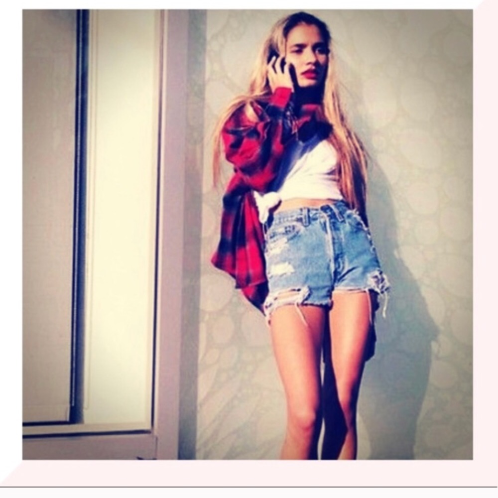 NWT Topshop High Waisted Shorts